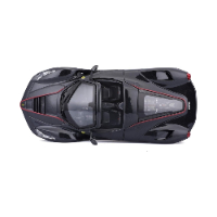 דגם מכונית פרארי ספורט שחורה - Bburago Ferrari Laferrari Aperta 1:24