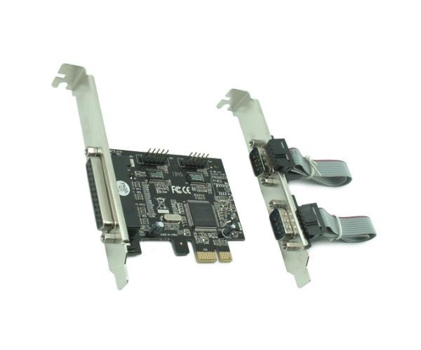 כרטיס 1xLPT + 2xRS232 COM - PCI-E