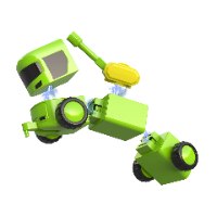 Magnetix Trucks Magnetix Trucks – רכבי צבא מגנטיים מודולאריים – ערכת 31 חלקים