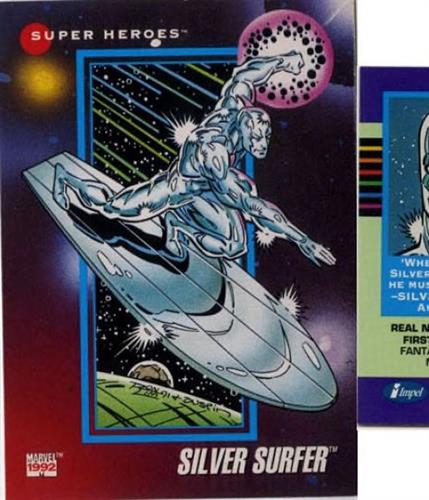 קלף בודד מארוול marvel - silver surfer - Universe Series 3 - 15