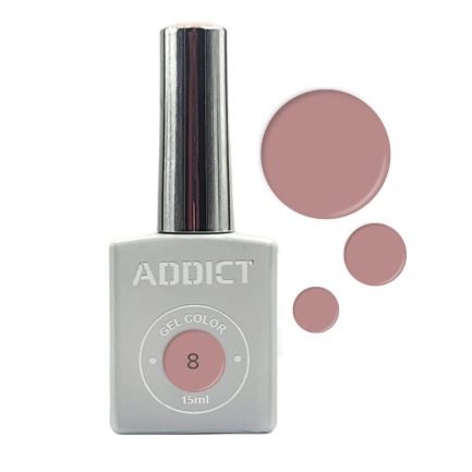 לק ג'ל מס' 8 ADDICT