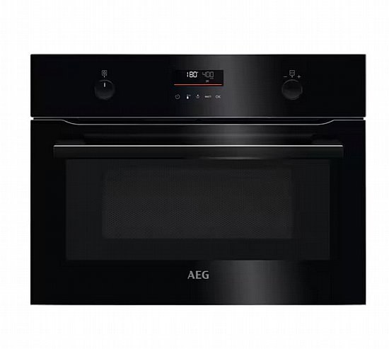 תנור בנוי משולב מיקרוגל AEG דגם CME565060B שחור