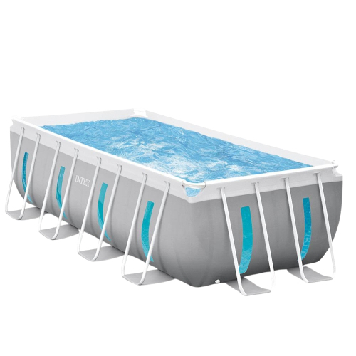 אינטקס - בריכת פריזמה מלבנית עם חלונות 400x200x122 ס''מ INTEX 26770
