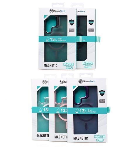 x5 מגן MAGNETIC MATTE PRO לאייפון 12 / 12 פרו - חברת SmarTech