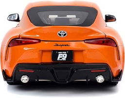 ג'אדה מהיר ועצבני - דגם מכונית טויוטה - 1:32 JADA FAST FURIOUS TOYOTA GR SUPRA