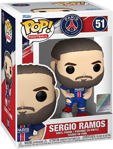 בובת פופ Funko POP! Football Paris Saint-Germain Sergio Ramos #51