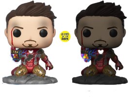 בובת פופ זוהר בחושך Funko Pop! Marvel: Avengers Endgame – Iron Man (I am Iron Man) (Metallic) #580