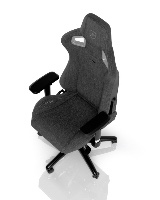 כיסא גיימינג מרופד בד איכותי – דגם EPIC TX Anthracite