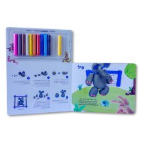 ספר פלסטלינה חיות היער
