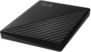 כונן חיצוני Western Digital WDBYVG0020BBK 2TB MY PASSPORT צבע שחור