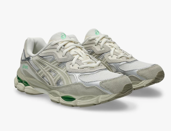 Asics Gel Nyc Unisex Cream gren נעלי אסיקס סניקרס יוניסקס