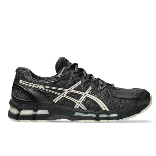 Asics Gel Kayano 20 Unisex Obsidian Grey Oatmeal סניקרס ג'ל קיאנו 20 יוניסקס