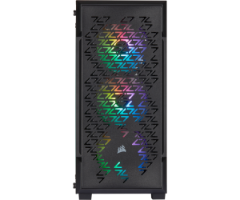 מארז שחור Corsair ICUE 220T RGB Airflow Mid Tower