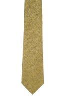 עניבה שבבים צהוב- אפור