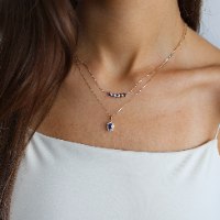 שרשרת רובי אמיתית