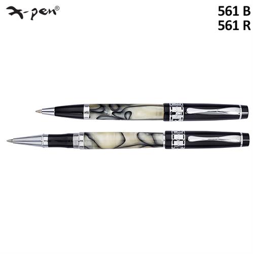 עט רנסאנס צדף אפור X-Pen RENAISSANCE דגם XP-561