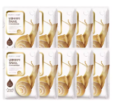 Snail Glow – מארז 10 מסכות רייר חלזונות
