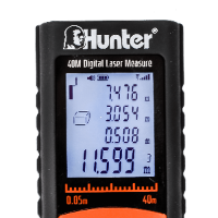 מטר לייזר מיני (כיס) עד 40 מטר – Hunter