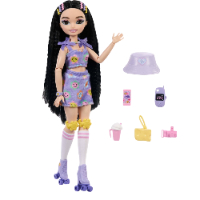 ברבי - בובת ברבי מסיבת סמיילי על גלגלים -  BARBIE JFX9999934
