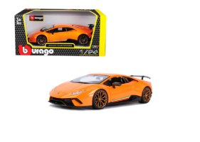 דגם מכונית בוראגו למבורגיני הוריקן כתום Bburago Lamborghini Huracan Performantemenu 1/24