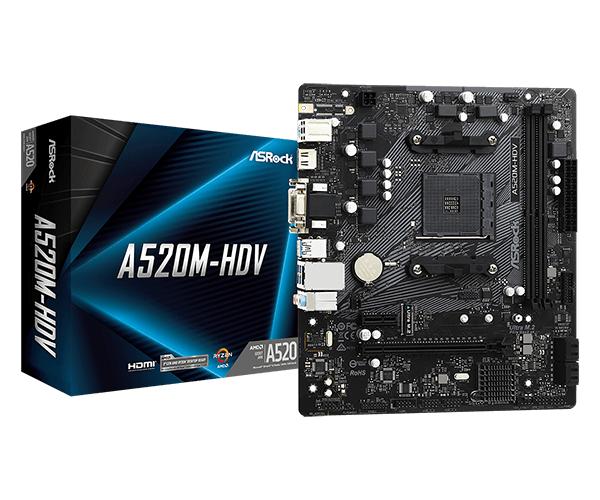 לוח אם – ASRock A520M-HDV