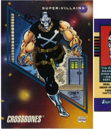 קלף בודד מארוול marvel - crossbones - Universe Series 3 - 138