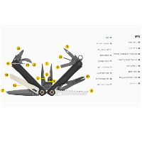 לדרמן Leatherman Wave ALPHA - שחור