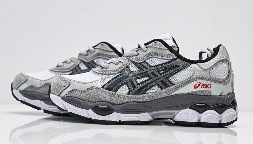 נעלי אסיקס ילדים Asics GEL NYC אפור
