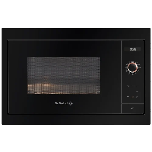 מיקרוגל בנוי אינטגרלי 39 ס"מ Absolute Black שחור פחם DE DIETRICH דגם: DME7121A