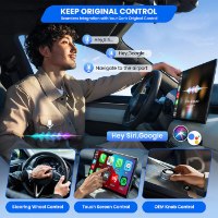 Mini Ultra מתאם לרכב CarPlay ו‑Android Auto אלחוטי Carlinkit