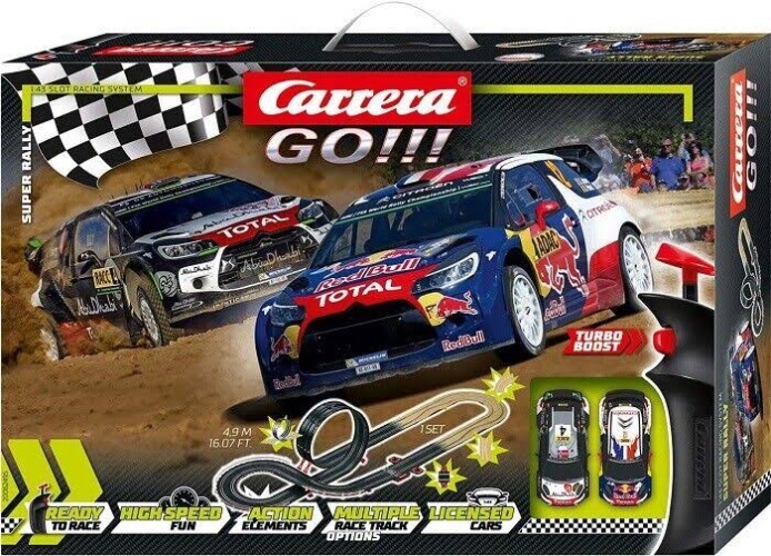 מסלול מכוניות 4.9 מטר CARRERA Super Rally