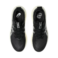 Asics Gel Nimbus 27 Men 2E Black Lake Grey נעלי ריצה אסיקס נימבוס רחבות לגברים צבע שחור אפור