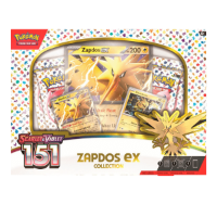 Pokemon TCG: Scarlet & Violet 151 Zapdos ex Collection Box Set קלפי פוקימון מקוריים מארז זאפדוס 151