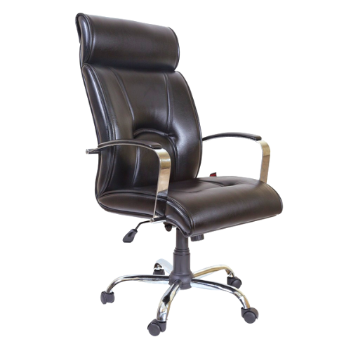 כיסא מנהלים פרמיום ארגונומי דגם סלינה בצבע שחור