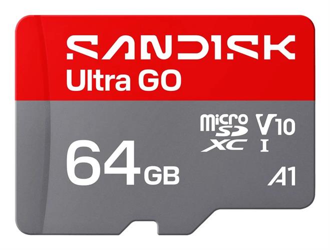 כרטיס זיכרון Ultra GO microSD מבית SanDisk
