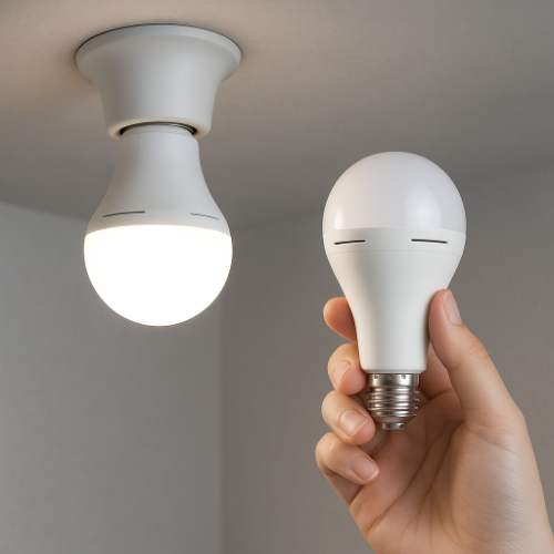 Rechargeable Light Bulb –  זוג נורות חירום נטענות
