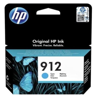 ראש דיו כחול מקורי HP Original Ink 912 3YL77AE