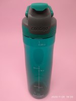 בקבוק שתיה בצבע טורקיז Contigo AUTOSEAL® Chug 720ml