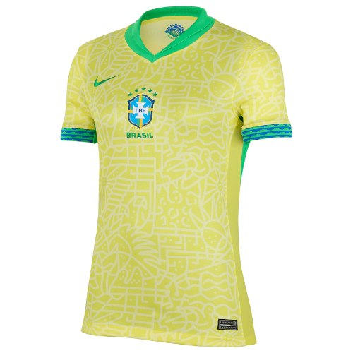 חולצת נשים נבחרת ברזיל בית 2024