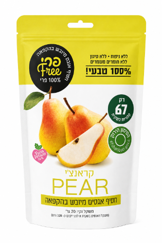 חטיף אגס קראנצ׳י - 20 גרם