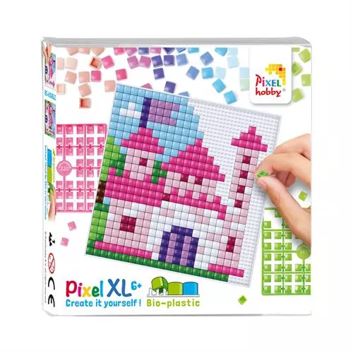 טירה - תבנית 12/12 ס"מ | פיקסל הובי XL
