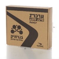 ערכת פינג פונג FAMILY ארבע מטקות ו10 כדורים בנרתיק SCORE