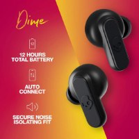 אוזניות תוך-אוזן אלחוטיות Skullcandy Dime True Wireless - צבע שחור