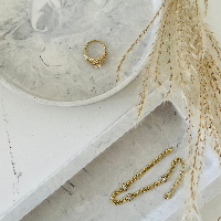 Marble Effect Tray Duo