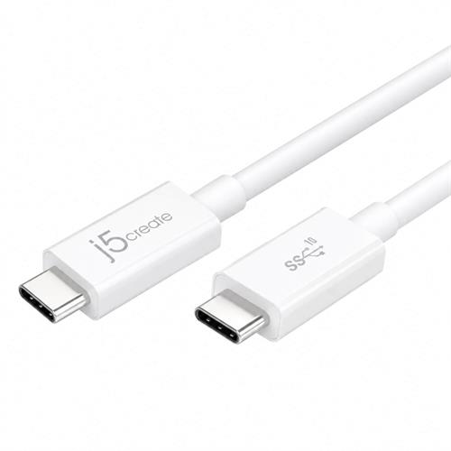 j5create USB-C 3.1 10Gbps 100W כבל 0.7m