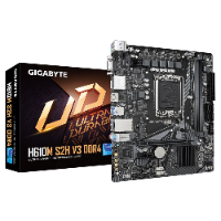 לוח למעבדי אינטל Gigabyte H610M S2H V3 Micro-ATX VGA DP HDMI
