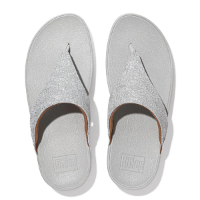 FITFLOP | פיטפלופ - Fitflop Lulu Glitz Toe-Post Sandals Silver פיט פלופ כפכפי נשים אצבע