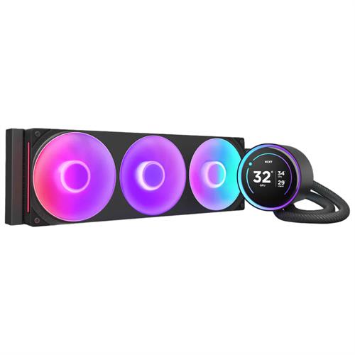 קירור נוזלי למעבד NZXT Kraken Elite 360 RGB 360mm Black