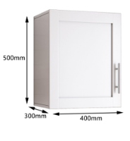 ארון מטבח לתליה על הקיר כולל 2 תאים 40X50X30 דגם דני