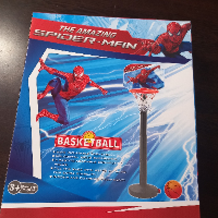 ספיידרמן - עמוד כדורסל פלסטיק 100 ס''מ - Spiderman basketball